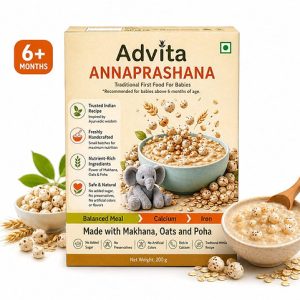 Advita Annaprasan Baby Food 200gm Pack - Nutritious Weaning Food for Babies