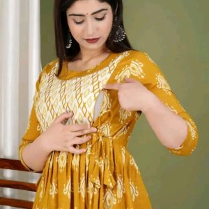 Maternity & Feeding Gown