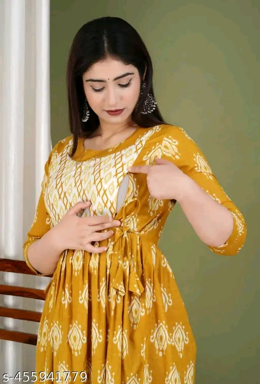 Maternity & Feeding Gown