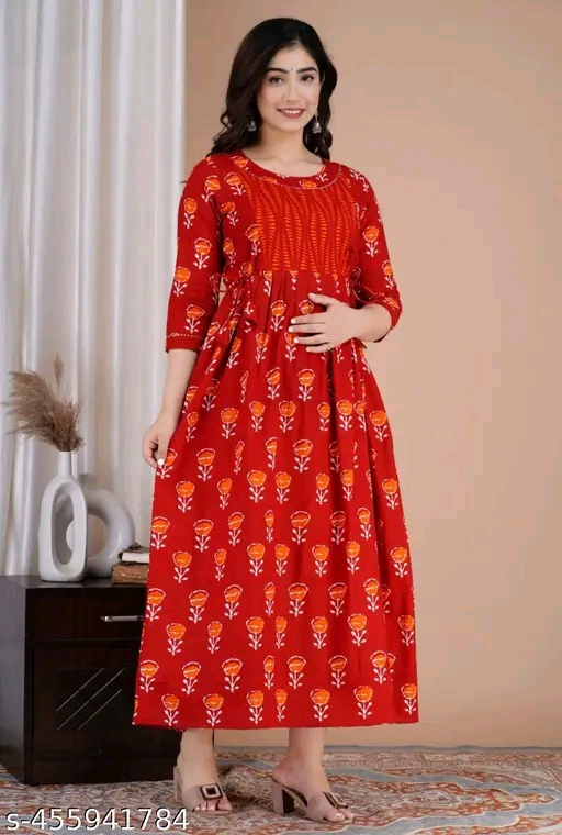 Maternity & Feeding Gown